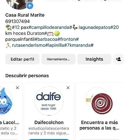 Сasa de vacaciones Marite Campillo de Aranda